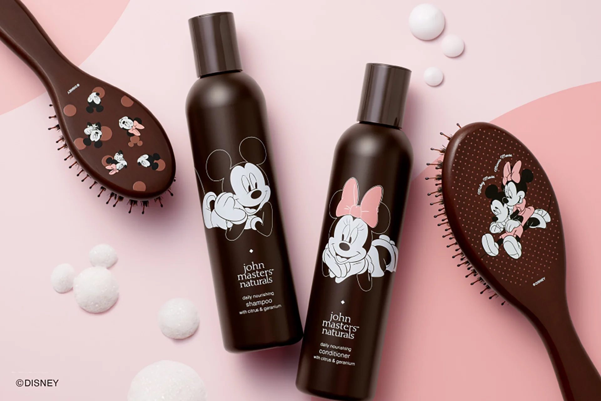 john masters organics ミッキー＆フレンズ限定デザインアイテム制作